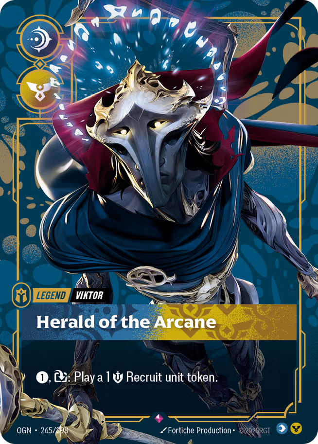 Riftbound: League of Legends TCG Origins 265/289 Herald of the Arcane