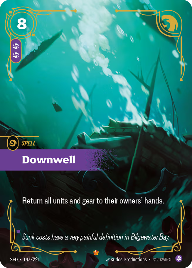 Riftbound: League of Legends TCG Spiritforged 147/221 Downwell