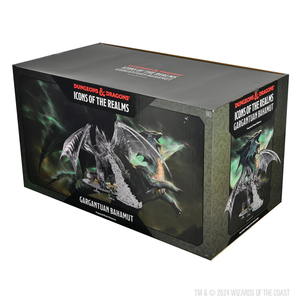 Gargantuan Bahamut Boxed Miniature: D&D Icons of the Realms