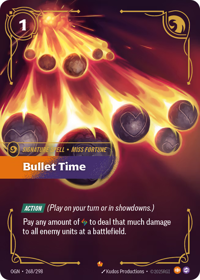Riftbound: League of Legends TCG Origins 268/289 Bullet Time