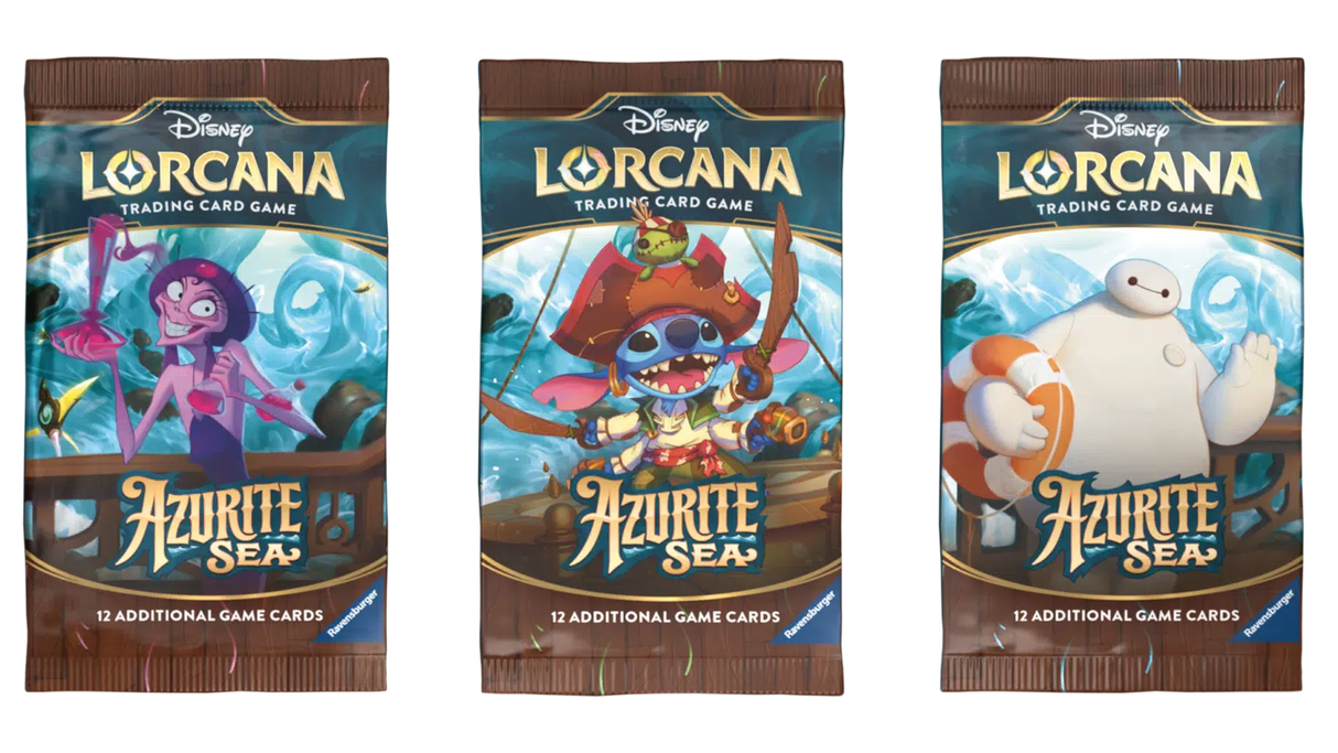 Disney Lorcana Azurite Sea Booster Box