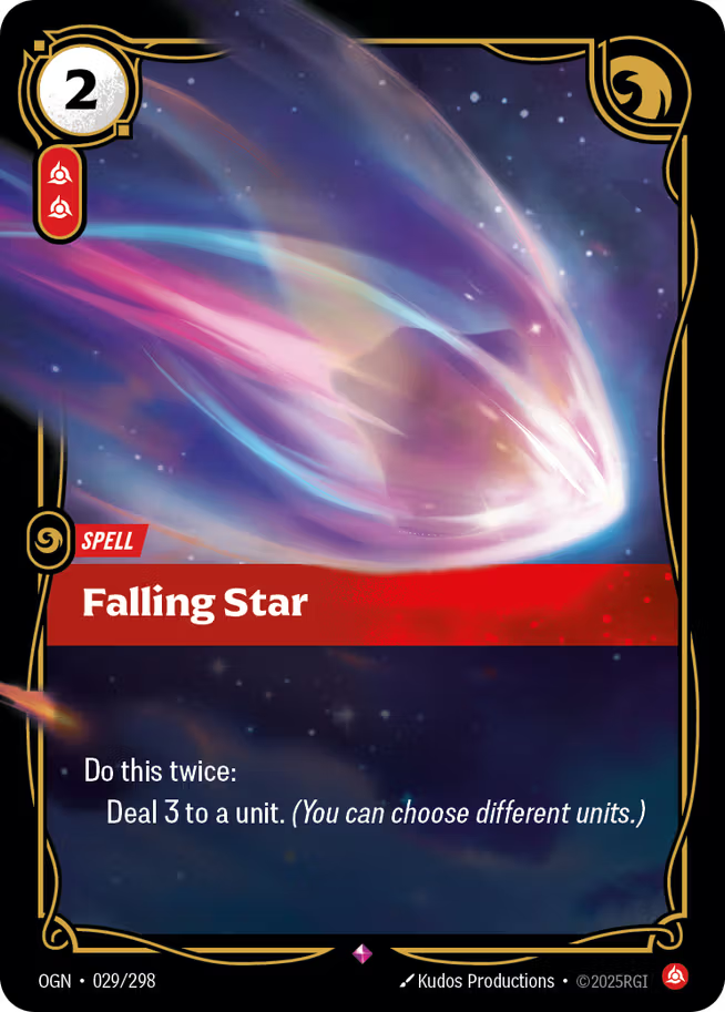 Riftbound: League of Legends TCG Origins 029/289 Falling Star