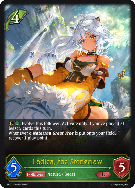 Verdant Steel BP07-001 Ladica, the Stoneclaw