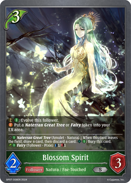 Verdant Steel BP07-008 Blossom Spirit