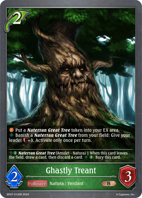 Verdant Steel BP07-013 Ghastly Treant