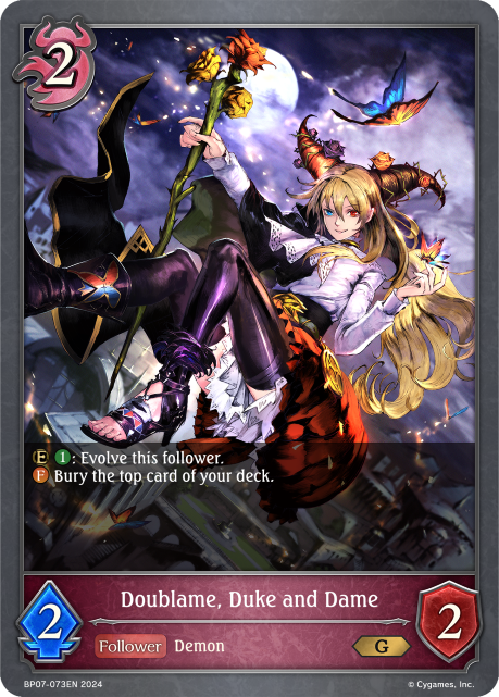 Verdant Steel BP07-073 Doublame, Duke and Dame