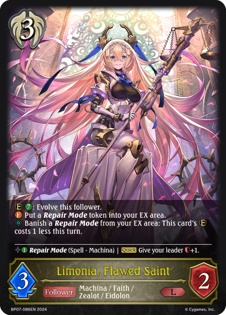 Verdant Steel BP07-086 Limonia, Flawed Saint