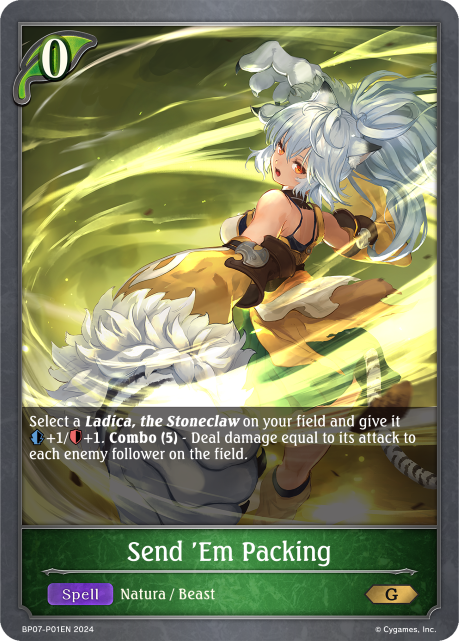 Verdant Steel BP07-P01 Send 'Em Packing