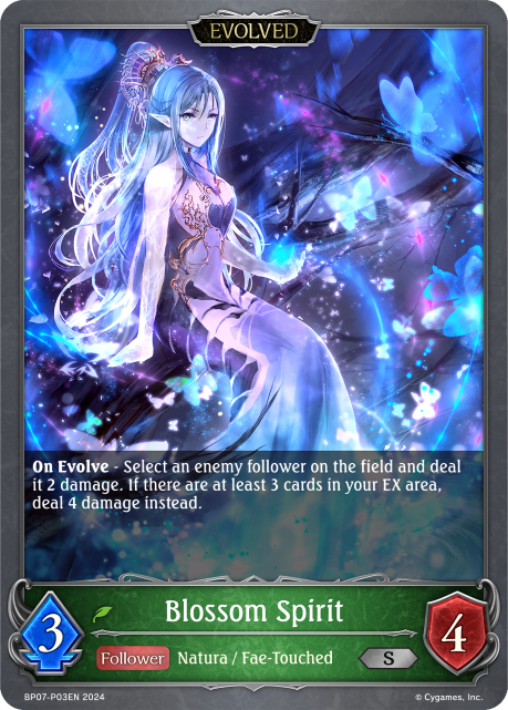 Verdant Steel BP07-P03 Blossom Spirit