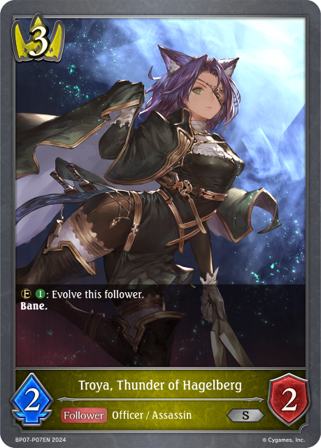 Verdant Steel BP07-P07 Troya, Thunder of Hagelberg