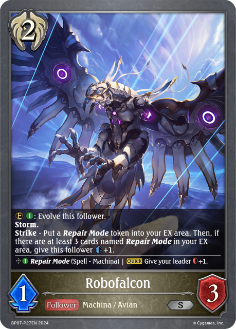 Verdant Steel BP07-P27 Robofalcon