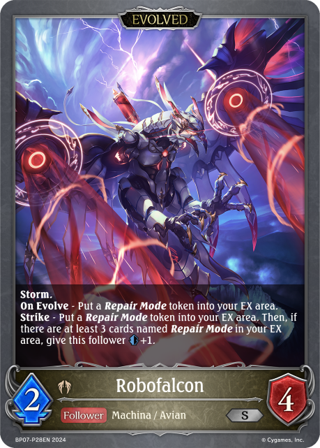 Verdant Steel BP07-P28 Robofalcon