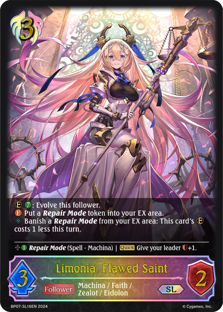 Verdant Steel BP07-SL16 Limonia, Flawed Saint