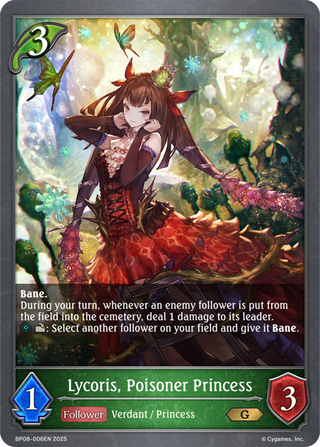 Alterchaotica BP08-006 Lycoris, Poisoner Princess