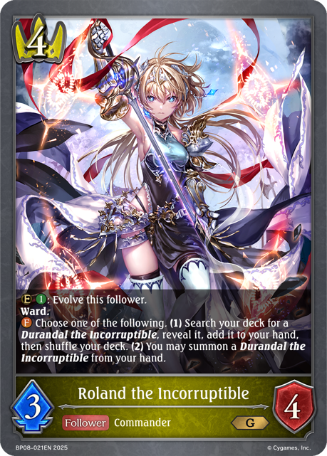 Alterchaotica BP08-021 Roland the Incorruptible