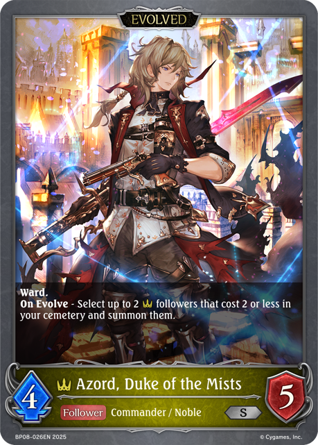 Alterchaotica BP08-026 Azord, Duke of the Mists