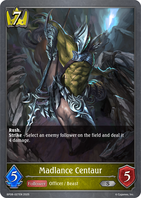Alterchaotica BP08-027 Madlance Centaur