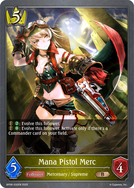 Alterchaotica BP08-032 Mana Pistol Merc