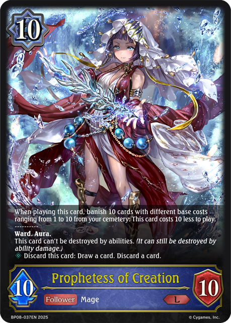 Alterchaotica BP08-037 Prophetess of Creation