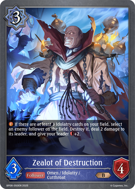 Alterchaotica BP08-050 Zealot of Destruction