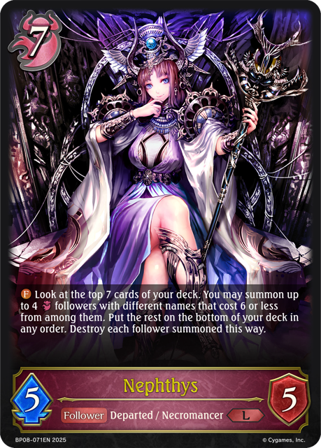 Alterchaotica BP08-071 Nephthys