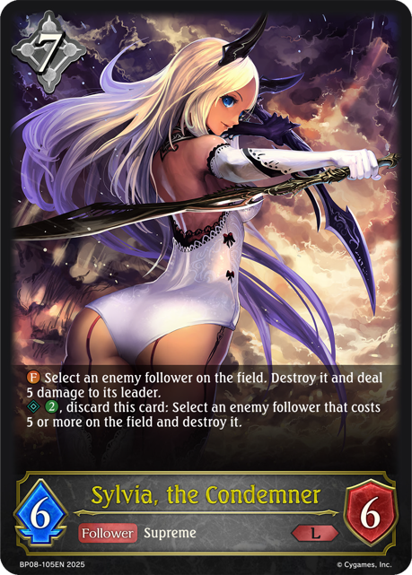 Alterchaotica BP08-105 Sylvia, the Condemner