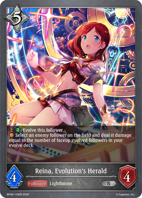 Alterchaotica BP08-110 Reina, Evolution's Herald