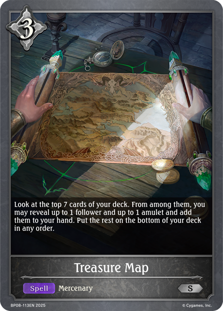 Alterchaotica BP08-113 Treasure Map