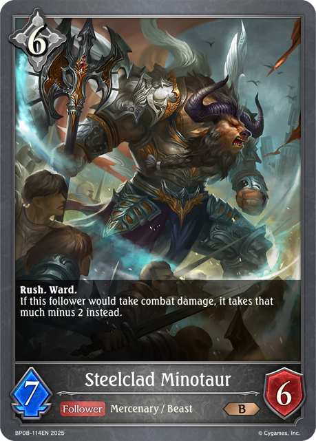 Alterchaotica BP08-114 Steelclad Minotaur