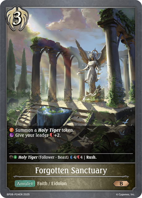 Alterchaotica BP08-P24 Forgotten Sanctuary