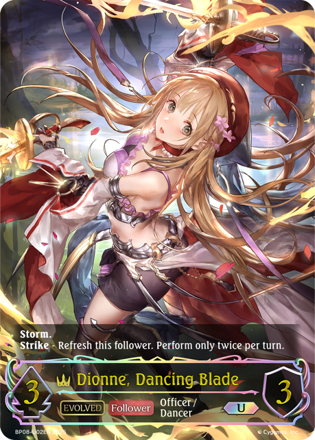 Alterchaotica BP08-U02 Dionne, Dancing Blade