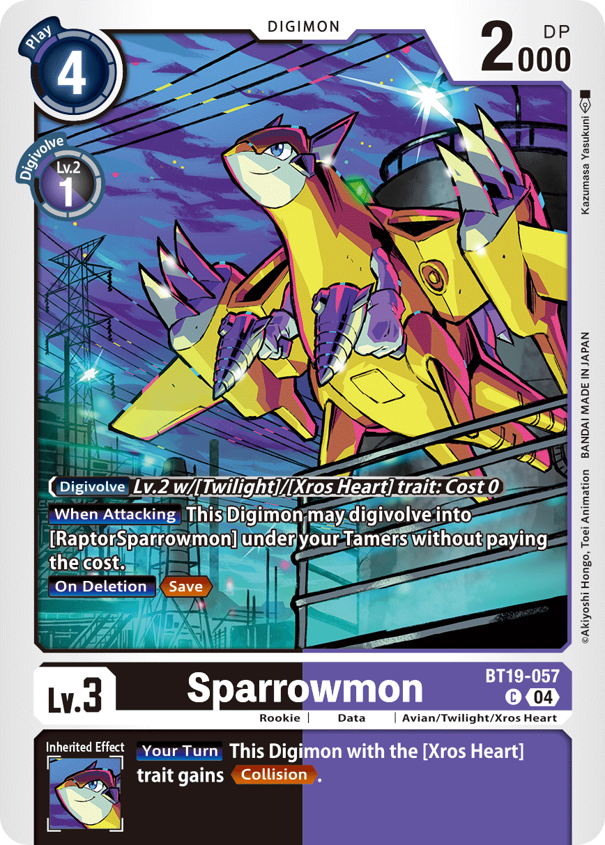Special Booster Ver.2.5 BT19-057 Sparrowmon