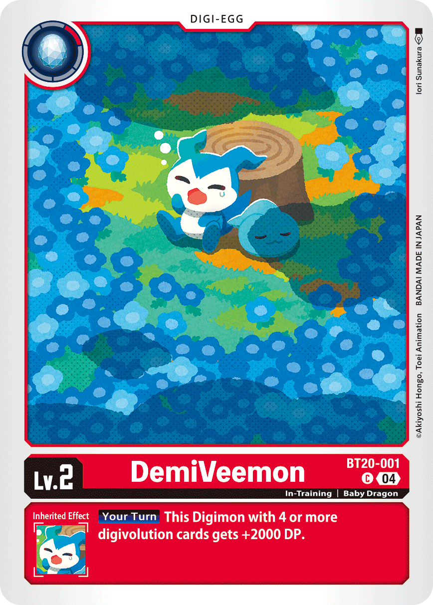 Special Booster Ver.2.5 BT20-001 DemiVeemon