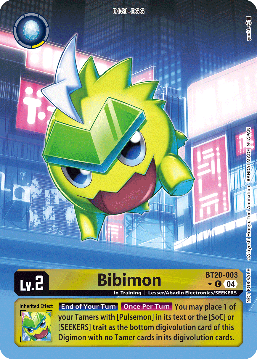 Special Booster Ver.2.5 BT20-003 Bibimon Alternative Art