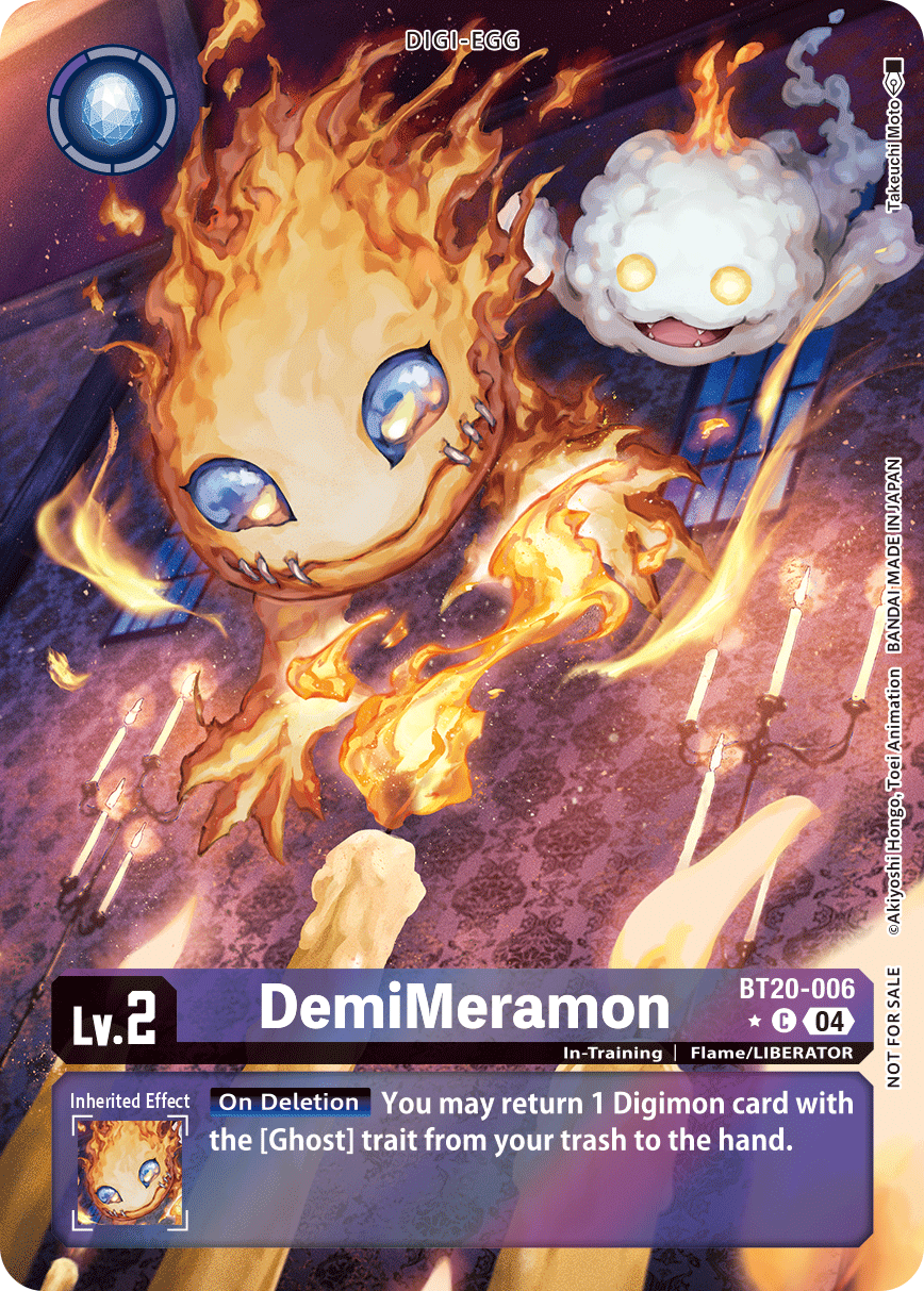 Special Booster Ver.2.5 BT20-006 DemiMeramon Alternative Art