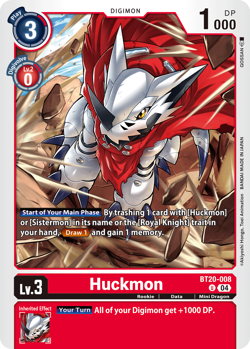 Special Booster Ver.2.5 BT20-008 Huckmon