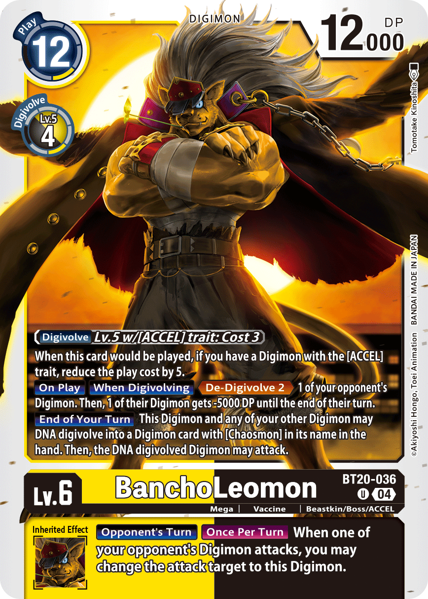 Special Booster Ver.2.5 BT20-036 BanchoLeomon