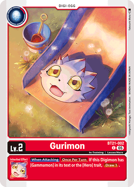 World Convergence BT21-002 Gurimon
