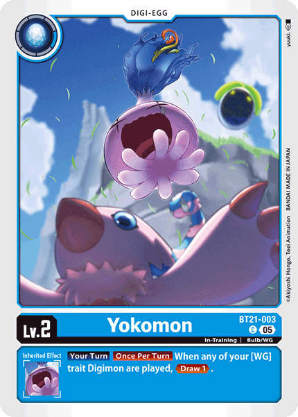 World Convergence BT21-003 Yokomon