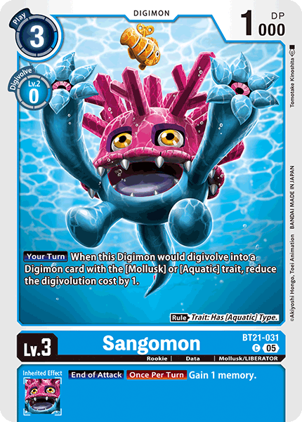 World Convergence BT21-031 Sangomon