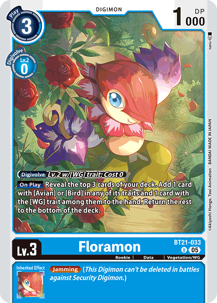 World Convergence BT21-033 Floramon
