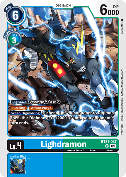 World Convergence BT21-037 Lighdramon