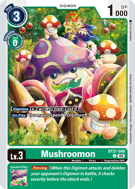 World Convergence BT21-048 Mushroomon