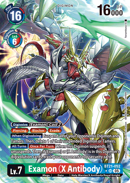 World Convergence BT21-052 Examon (X Antibody) Alternative Art