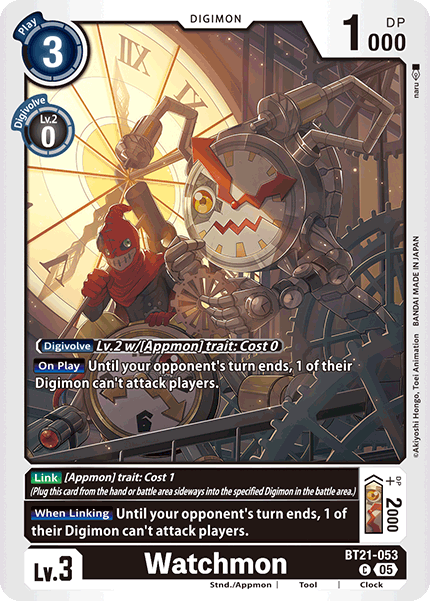 World Convergence BT21-053 Watchmon