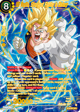 Ultra-Bout Series Prismatic Clash BT28-097 SS Vegito, Strongest Fighter in History SPR