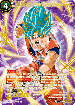 Ultra-Bout Series Prismatic Clash BT28-112 SSB Son Goku, Power Through Evolution SPR