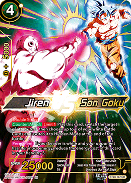 Ultra-Bout Series Prismatic Clash BT28-147 Jiren VS Son Goku