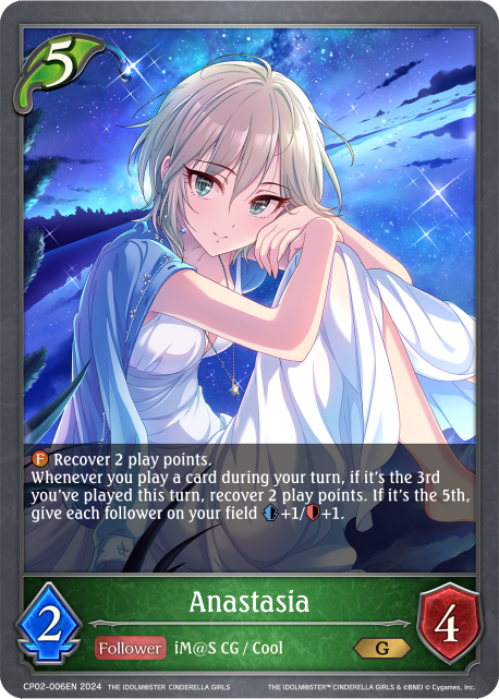 THE IDOLM@STER CINDERELLA GIRLS CP02-006 Anastasia