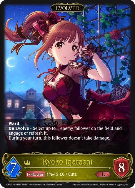 THE IDOLM@STER CINDERELLA GIRLS CP02-019 Kyoko Igarashi